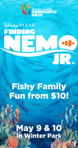 CFCArts presents Finding Nemo Jr. May 9-10th!  Get tickets NOW!